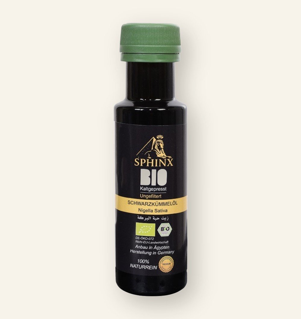 Bio Schwarzkümmelöl 100 ml Flasche